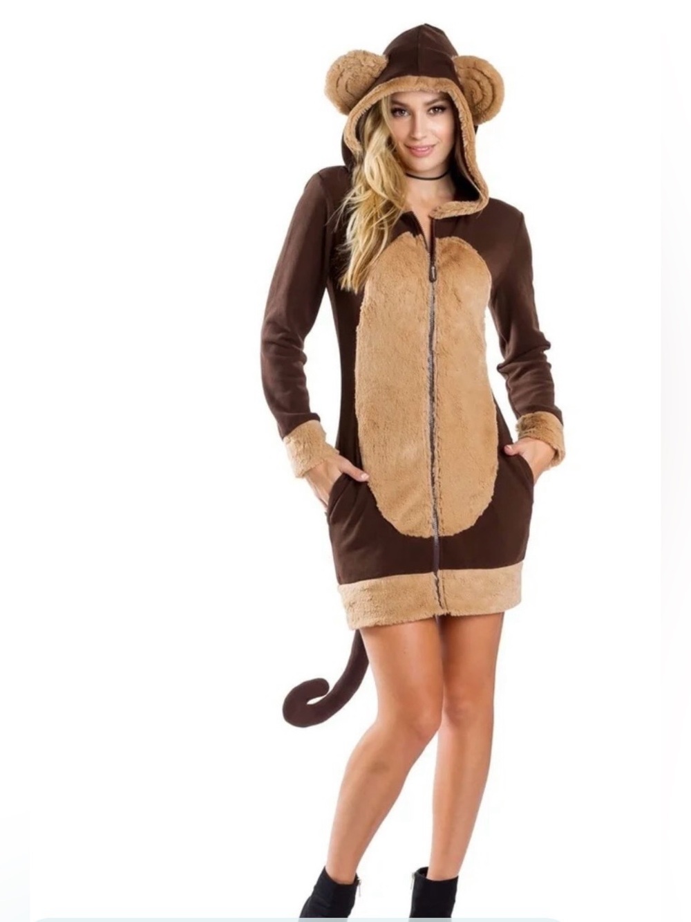 Tipsy Elves Monkey Costume Dress NWT Sz S NWT $59.95